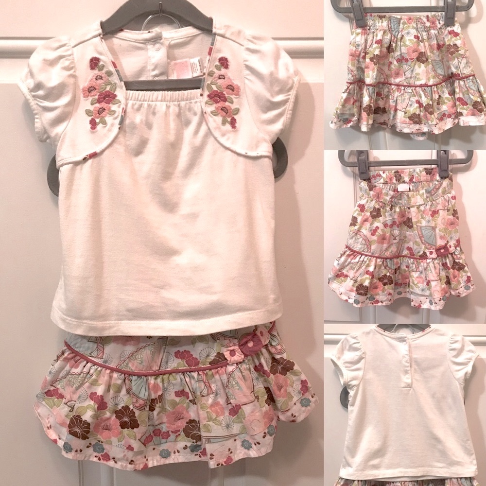 Janie and Jack Dress Set Outfit 12-18 months